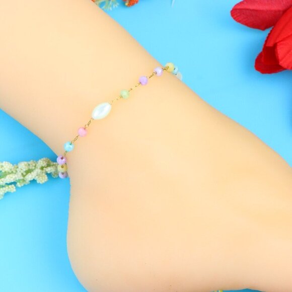 Elegant Handmade Anklet – Perfect for Women & Girls | Ideal Gift Option, DYC1451 - Picture 5 of 9